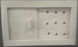 Засувка вентиляційна / вільха 250мм*160мм для лазні та сауни