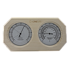 Термогігрометр Greus 26х14 липа для лазні або сауни, фото 2