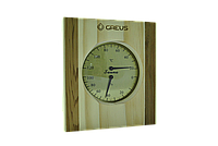 Термогигрометр Greus сосна/кедр 16х14,5