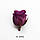 Роза фіолетова міні Ø2-3 см Plum, 1 бутон, фото 2