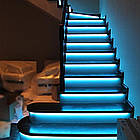 Світлодіодна стрічка 5м 3528, з пультом та блоком, від мережі / Самоклеюча багатобарвна стрічка для стелі, фото 6