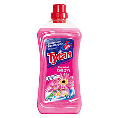 Засіб для миття Унивесальное Tytan "Квіти" Концентрат 1,25 л