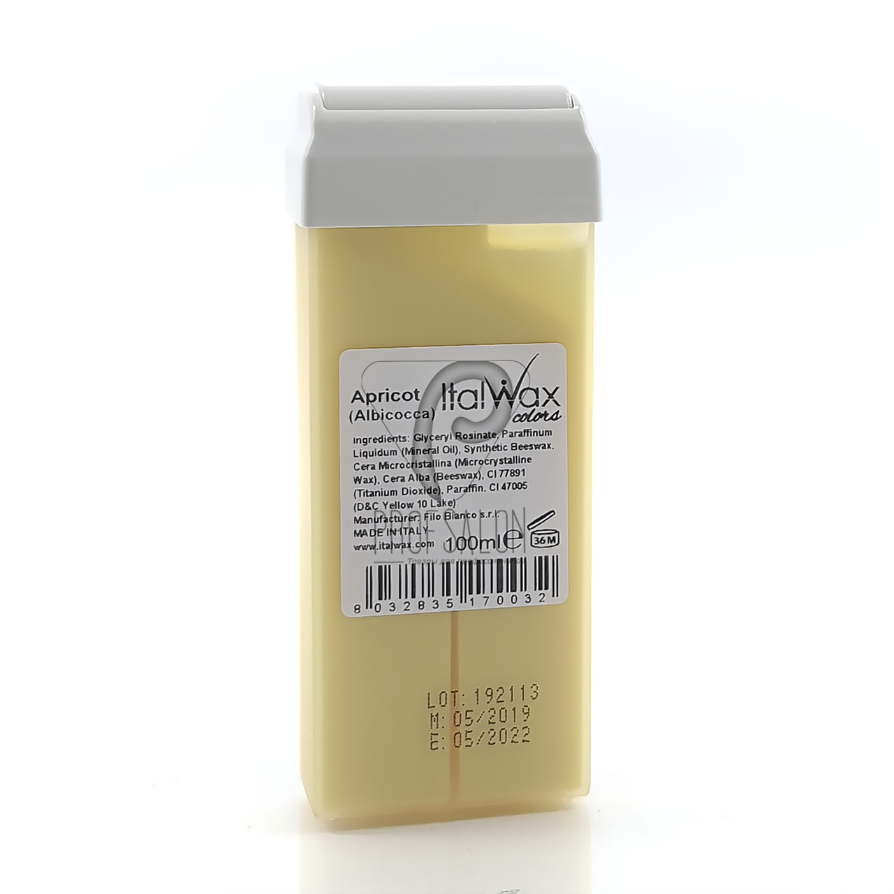 Віск у касеті з роликом ItalWax Абрикос (Apricot) 100 мл