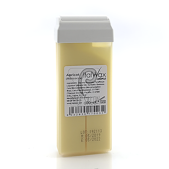 Віск у касеті з роликом ItalWax Абрикос (Apricot) 100 мл