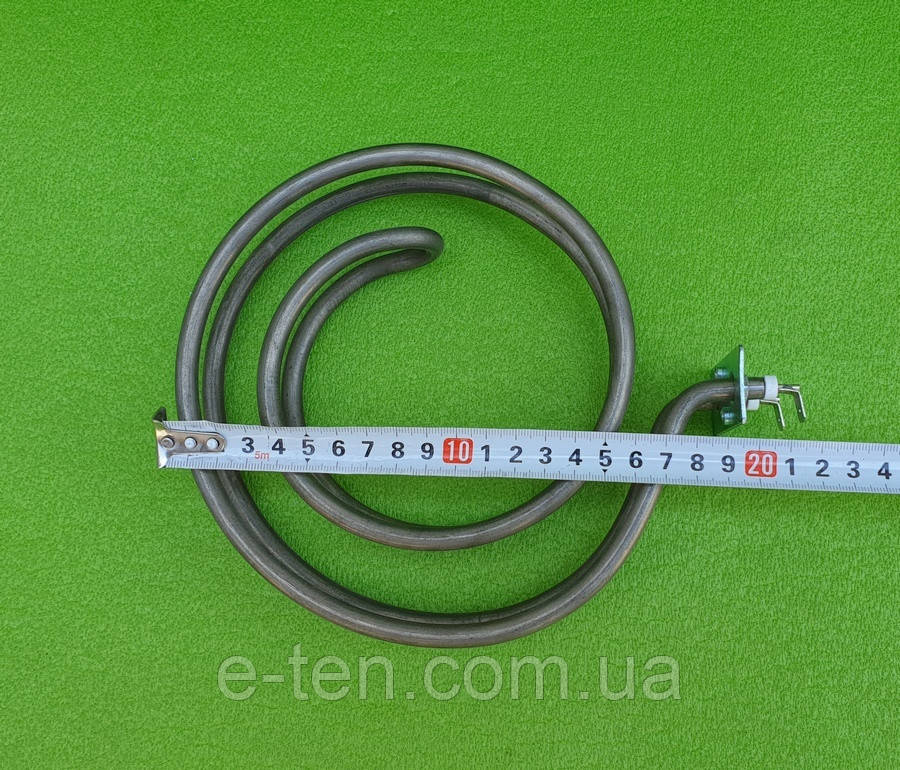 Тен спіралевидний Ø170мм / 1500W / 230V з нержавійки (з перемичкою) для тепловентиляторів, теплових гармат