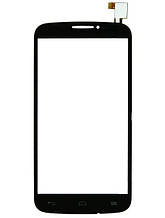 Сенсор (тачскрін) Alcatel OT7040 / OT7041 чорний