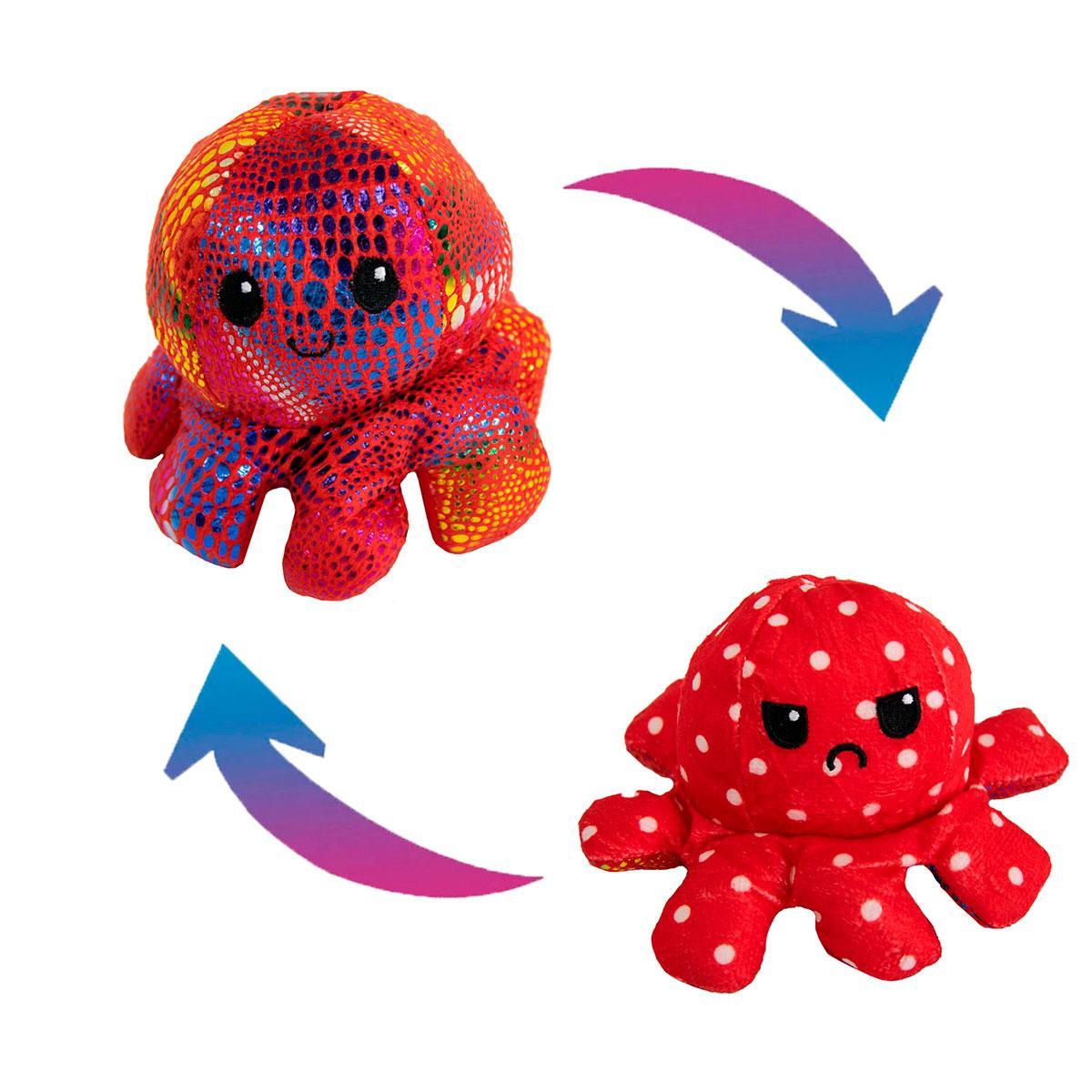 М'яка іграшка Восьминіг перевертень двосторонній Mood Octopus