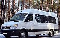 Дефлекторы окон, ветровики на Mercedes Sprinter II-III 2006 -2021 (скотч) AV-Tuning