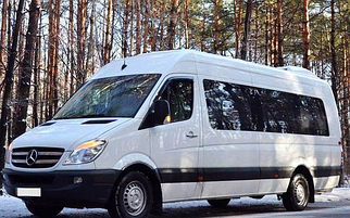 Дефлектори вікон, вітровики на Mercedes Sprinter II-III 2006 —2021 (скотч) AV-Tuning