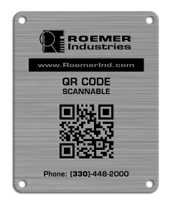 МЕТАЛЕВА ТАБЛИЧКА З "QR"- КОДОМ (ВИГОТОВЛЕННЯ ЗА 1 ГОДИНУ В КИЄВІ НА ОБОЛОНІ)