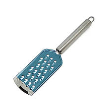 Терка одинарна A-Plus крупна з нержавіючої сталі з ручкою
