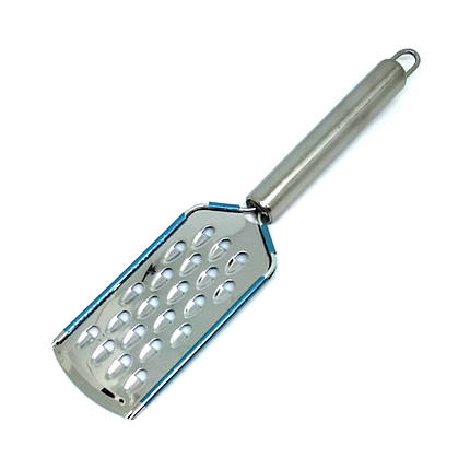 Терка одинарна A-Plus крупна з нержавіючої сталі з ручкою, фото 2