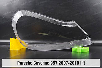 Скло фари Porsche Cayenne 957 (2007-2010) рест праве