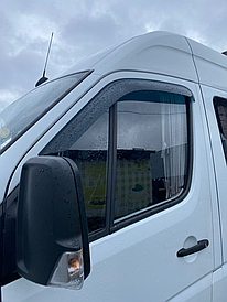 Дефлектори вікон, вітровики на Mercedes Sprinter I 1995-2006 (скотч) AV-Tuning