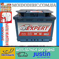 Акумулятор автомобільний Expert 60А 12 B «+» праворуч +2подарка