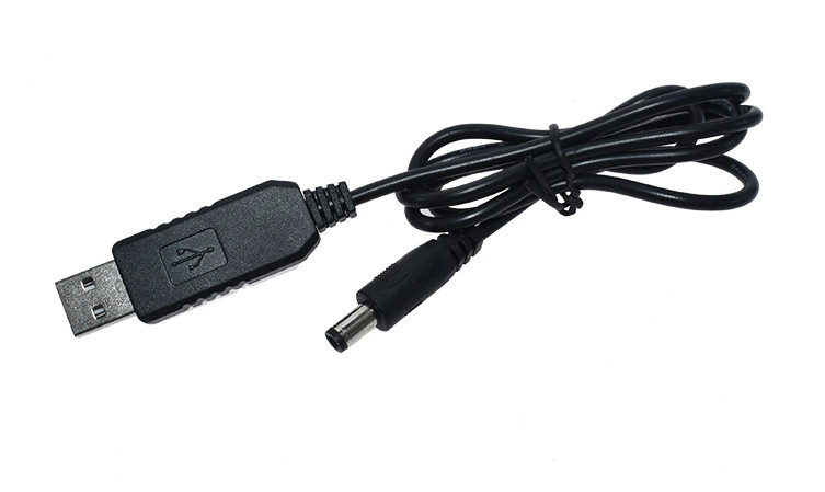 Перетворювач DC-DC підвищувальний USB 5 V — 12 V 0,7 A (5.5 x 2.1 mm)