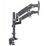 Кронштейн настільний для двох моніторів діагоналлю 22" - 32" NB H180, фото 8