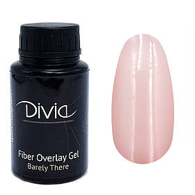 Divia - Базове покриття з волокнами Fiber Overlay Gel (FO28 - Barely There) (30 мл)