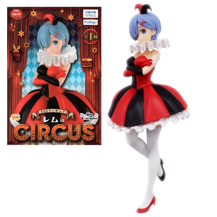 Фігурка Furyu Рем у цирку SSS Ре Зеро Життя в Альтернативному Світі Rеm Re Zero 21см WST RZ R 142, фото 1