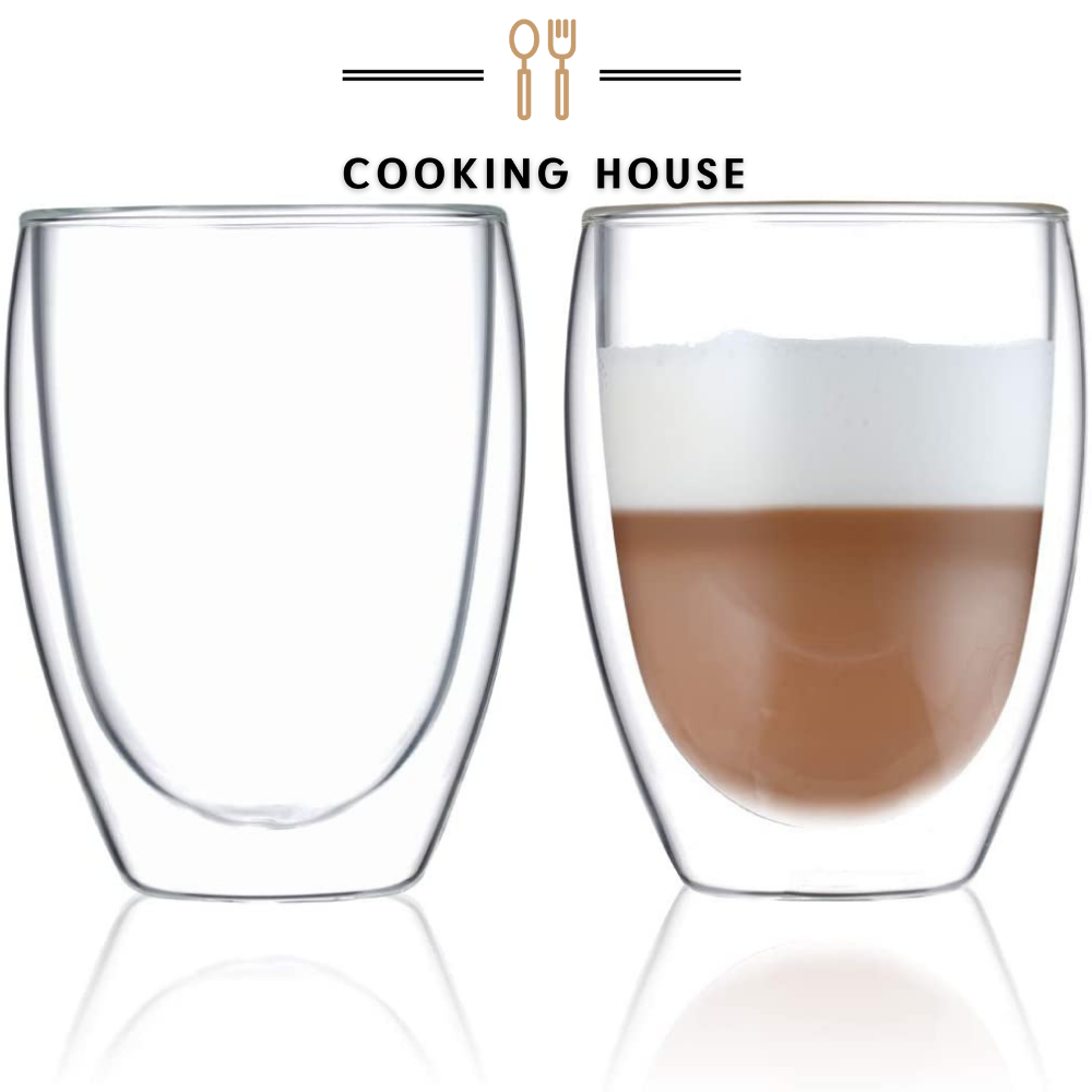 Набір стаканів із подвійним дном 150мл  Сooking House 2шт, фото 1