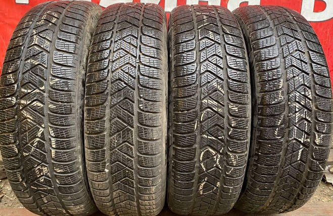 Шини б у 215/65R17 PIRELLI зимові, фото 1
