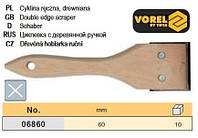Цикля ручка дерево l=40 мм VOREL-06840