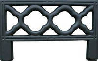 Форма для изготовления оградок №11 Размеры: 1000х600х40 мм