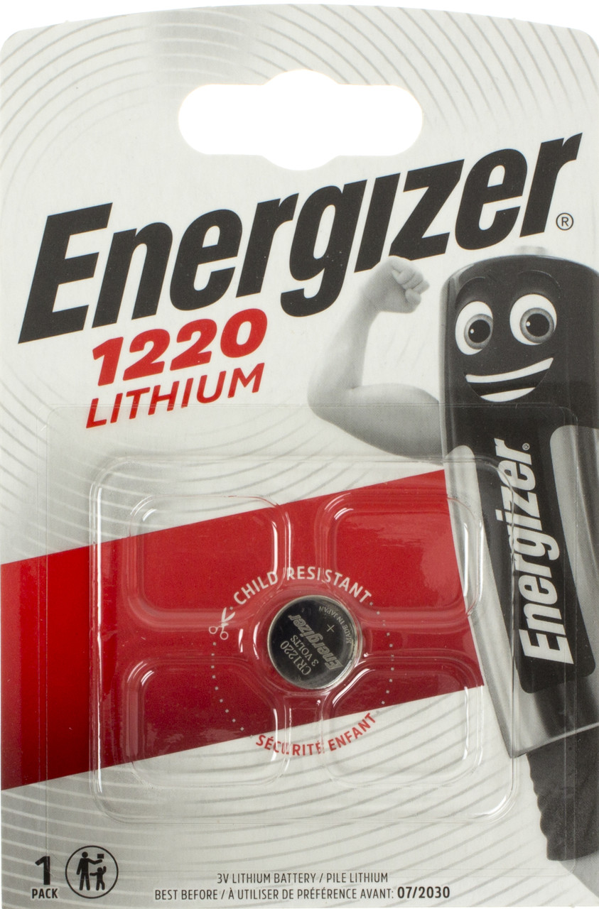 Батарейка Energizer Lithium CR1220/1bl(10), фото 1
