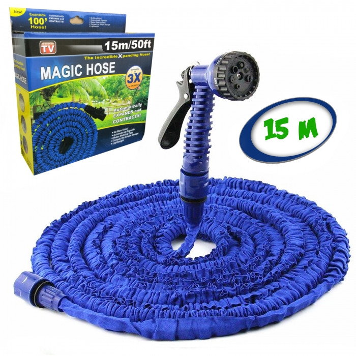 Поливальний шланг для дачі X-hose/ magic hose 15 м