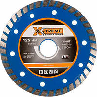 Диск алмазный отрезной X-Treme 125x2,2x22,2 гранит камень бетон