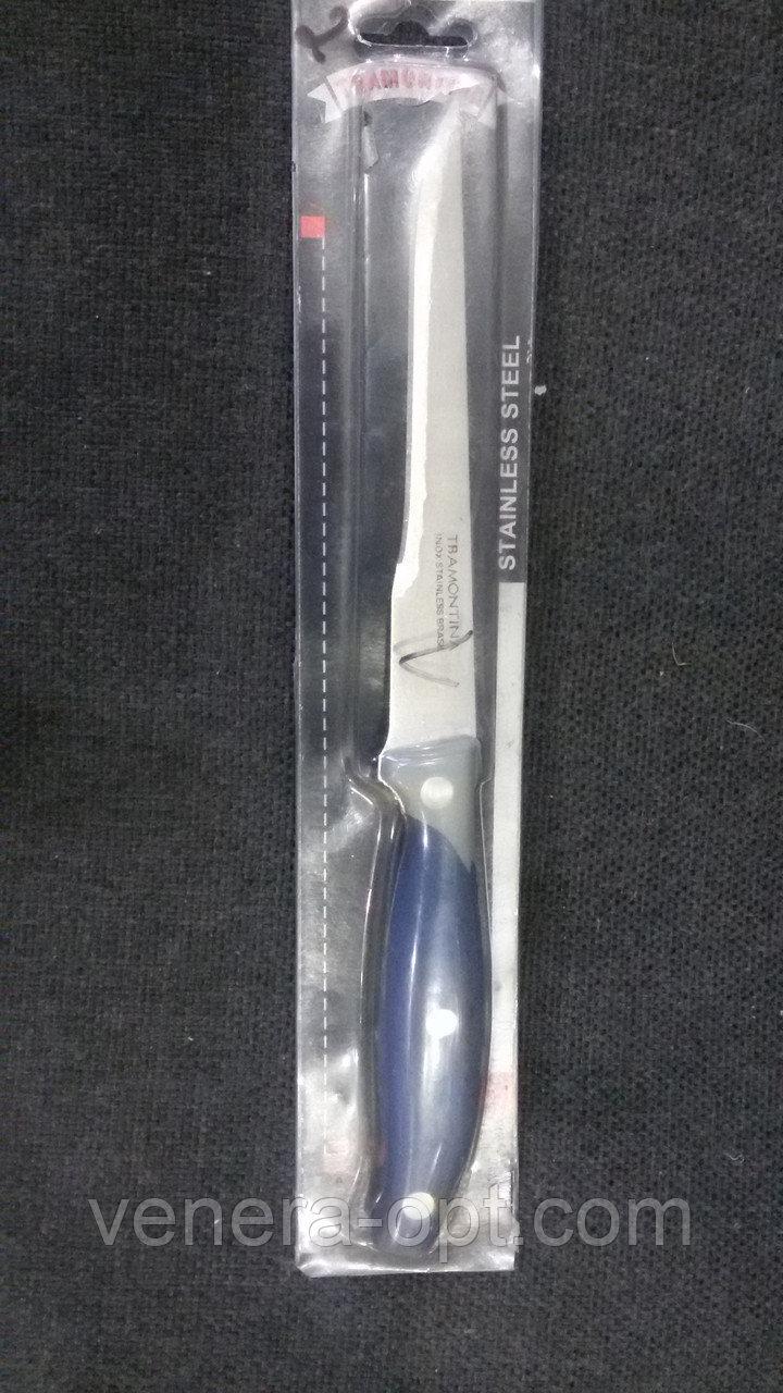 Ніж кухонний Трамонтина 25 см (синій)