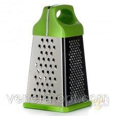 Терка кухонні чотиригранна з пластмасовою ручкою