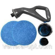 Бездротова щітка для прибирання з 3-ма насадками Hurricane Muscle смуги навігації, фото 2