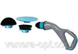 Бездротова щітка для прибирання з 3-ма насадками Hurricane Muscle смуги навігації, фото 4