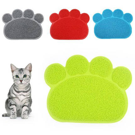 Килимок для вихованця Paw Print Litter Mat, фото 2