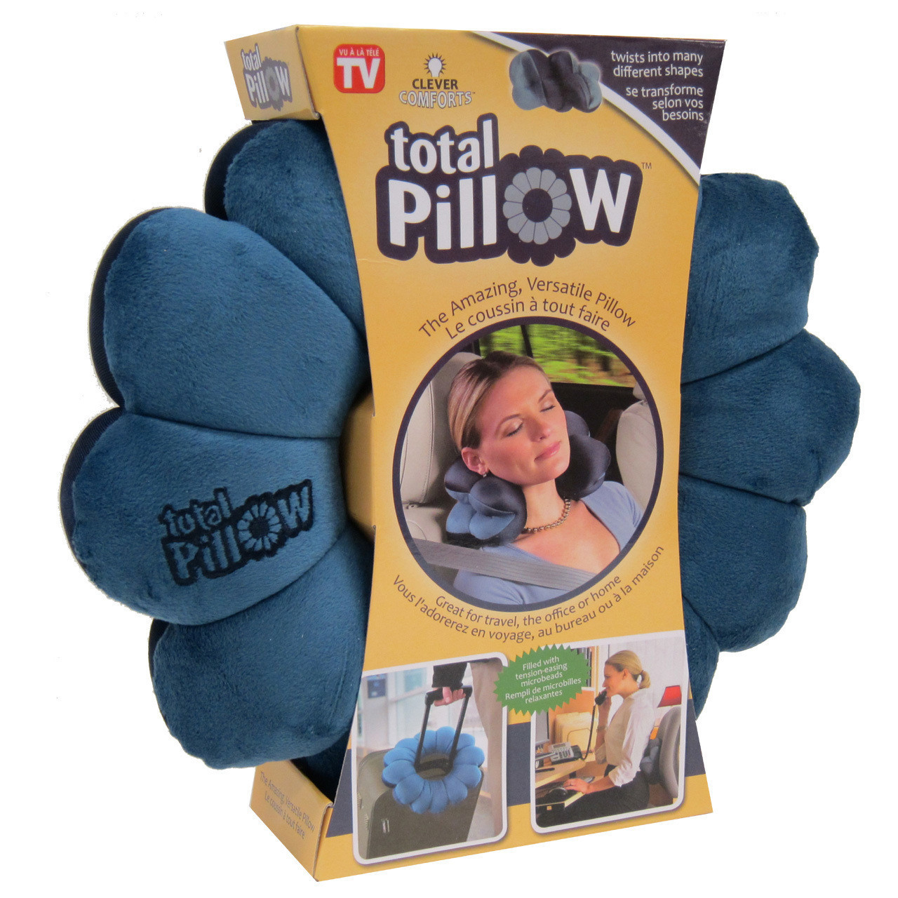 Подушка трансформер для подорожей Тотал Піллоу (Total Pillow)