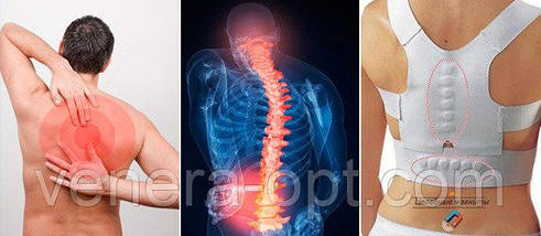 Магнітний коректор постави EMSON Power Magnetic забудьте про болі в спині, фото 5