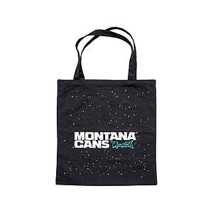 Бавовняна сумка Montana Logo&Stars чорна