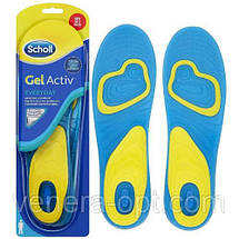 Гелеві устілки для взуття Scholl Gel Active (Шоль Гель Актив), фото 2