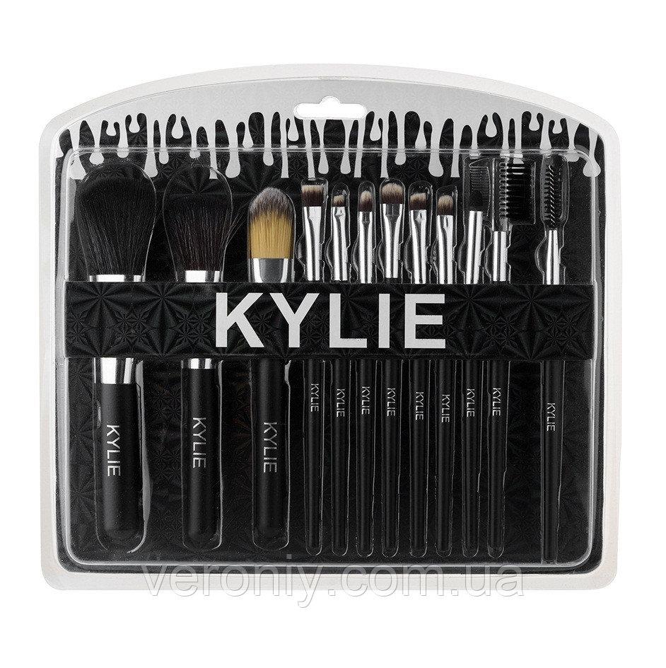 Набір кистей для макіяжу Kylie XOXO 12 шт