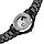 Чоловічий механічний годинник скелетон Skmei 9205 чорний з білим, фото 3