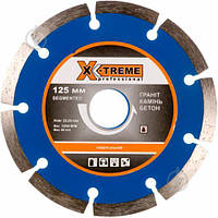 Диск алмазний відрізний X-Treme 125x2,2x22,2 граніт камінь бетон 9