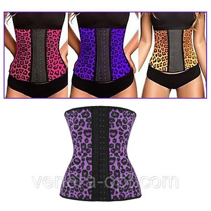 Стягуючий корсет для схуднення на бретельках "Leopard" Sculpting Clothes NY-03, фото 3