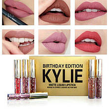 РІДКА МАТОВА ПОМАДА KYLIE BIRTHDAY EDITION LIPSTICK SET 6