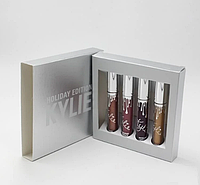 НАБОР ПОМАД KYLIE HOLIDAY EDITION LIP KIT 4 ШТУКИ