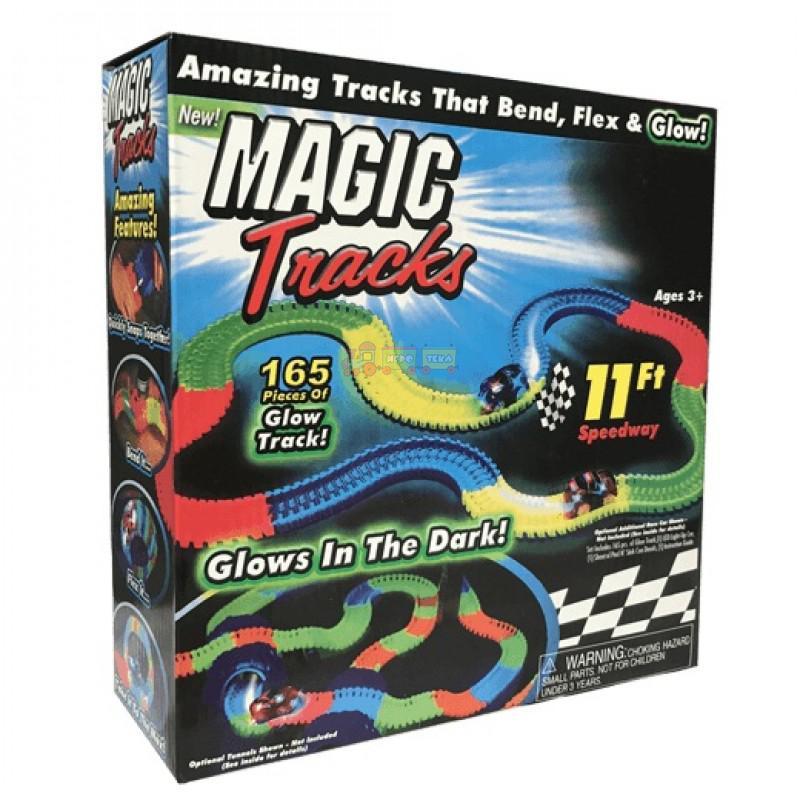 Автомобильный трек Magic Tracs 165 Pieces - фото 1 - id-p591363019