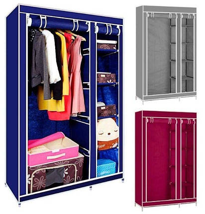 Складаний каркасний тканинний шафа Storage Wardrobe, фото 1