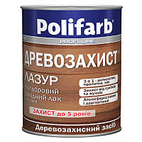 Деревозащита Лазурь золотая сосна 0,7 кг POLIFARB