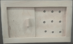 Засувка вентиляційна/вільха 250 мм*160 мм