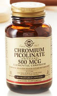 Хром пиколинат Солгар Solgar Chromium Picolinate 500 mcg 60 капсул